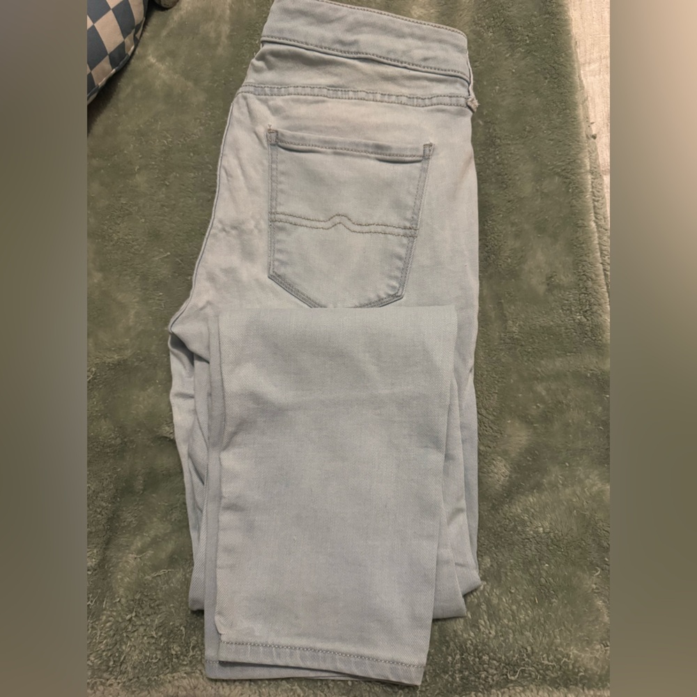 Arizona Jean Company Women's Boyfriend Jeans - Light Gray